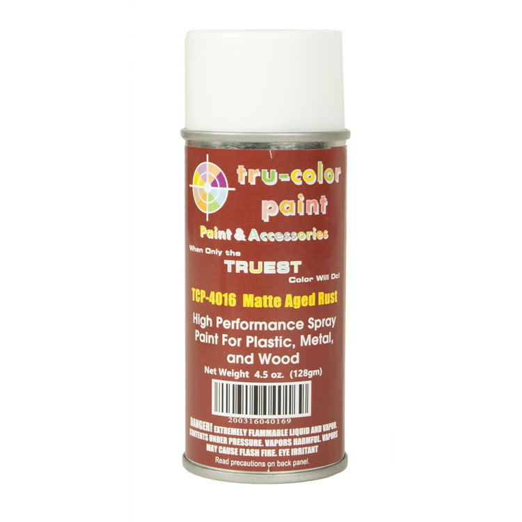 Tru-Color 4016 Matte Aged Rust High Performance Spray Paint