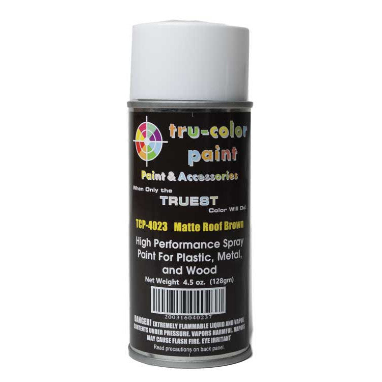 Tru-Color 4023 Matte Roof Brown High Performance Spray Paint