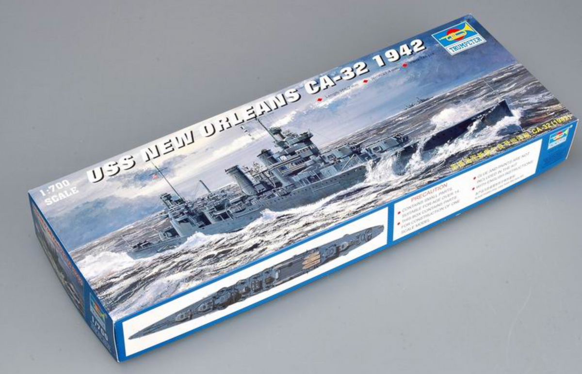 Trumpeter Scale Models 5742 1/700 USS New Orleans CA32 Cruiser