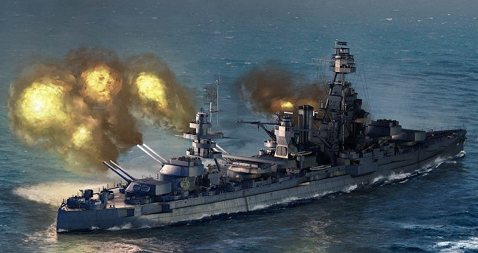 Trumpeter Scale Models 6712 1/700 USS Texas BB35 Battleship Model Kit