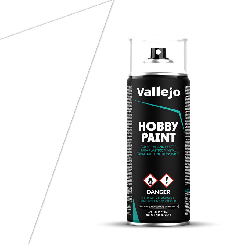 Vallejo 28.010 White Solvent-Based Acrylic Primer