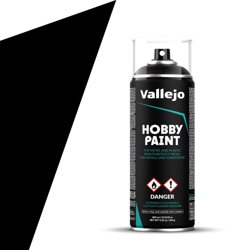 Vallejo 28.012 Black Solvent-Based Acrylic Primer