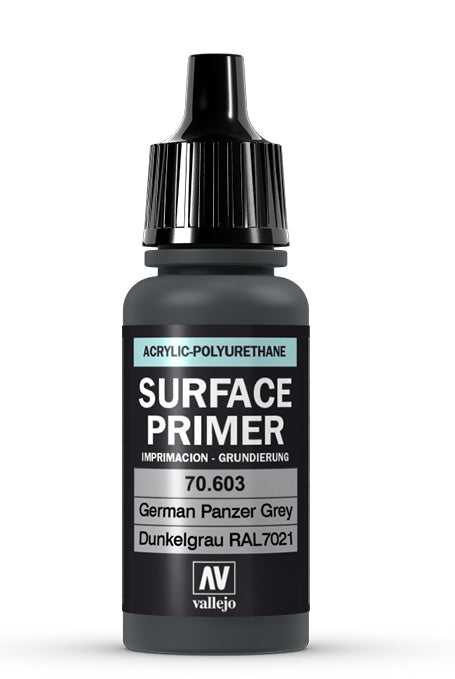 Vallejo 70.603 German Panzer Grey RAL 7021 Waterbased Surface Primer