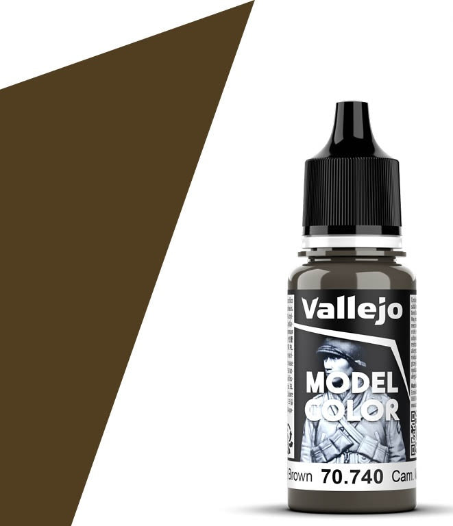 Vallejo 70.740 Camouflage Middle Brown Model Color