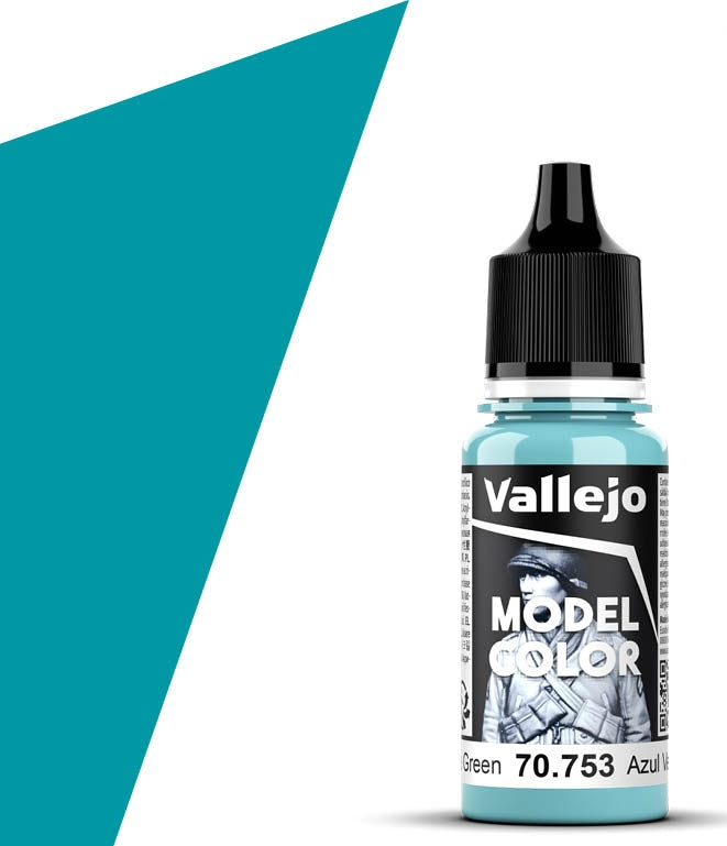 Vallejo 70.753 Light Blue Green Model Color