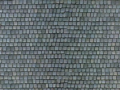 Vollmer 6041 HO Scale Embossed Cobblestone Sheet