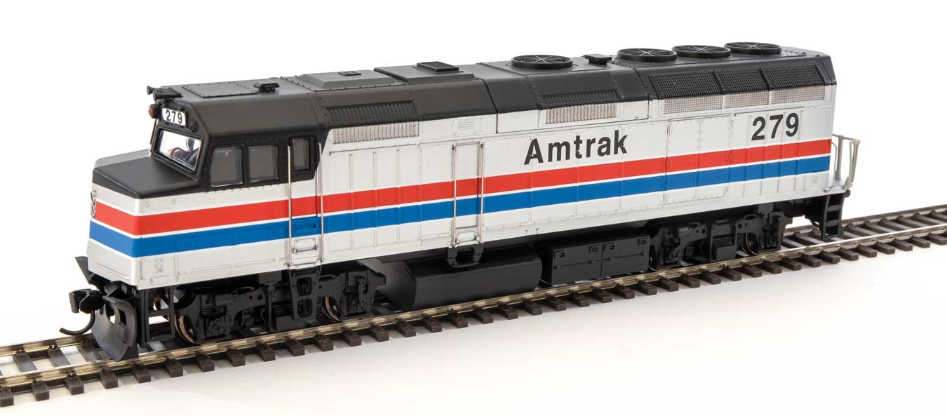 Walthers 910-19464 HO Scale EMD F40PH Amtrak Phase II 279 with DCC & Sound