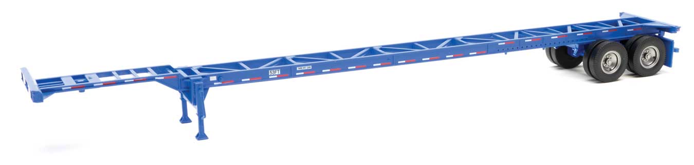 Walthers 949-4601 HO Scale 53' Container Chassis