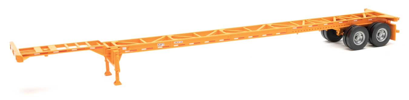 Walthers 949-4602 HO Scale 53' Container Chassis