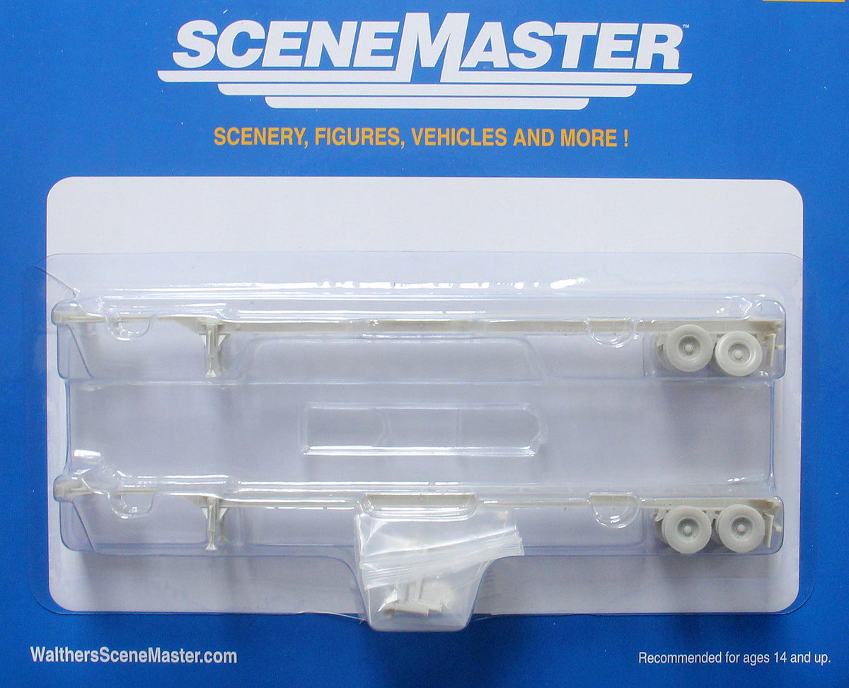 Walthers 949-4600 HO Scale 53' Container Chassis