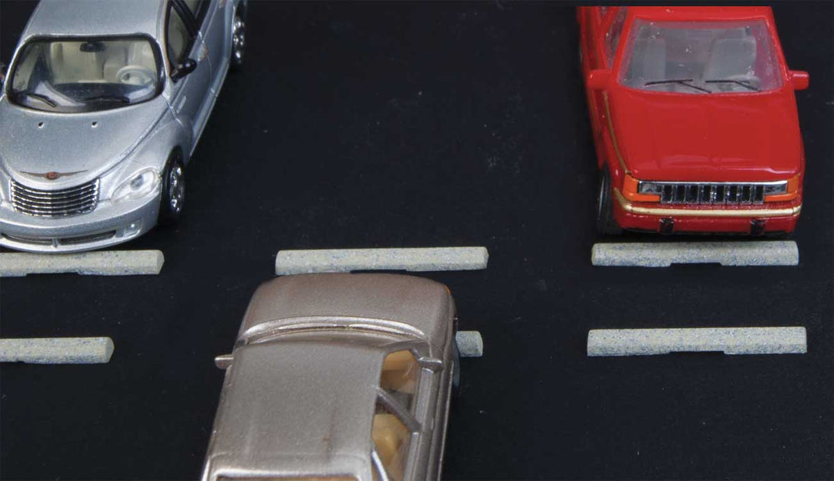 Walthers Cornerstone 949-4178 HO Scale Concrete Parking Lot Bumpers
