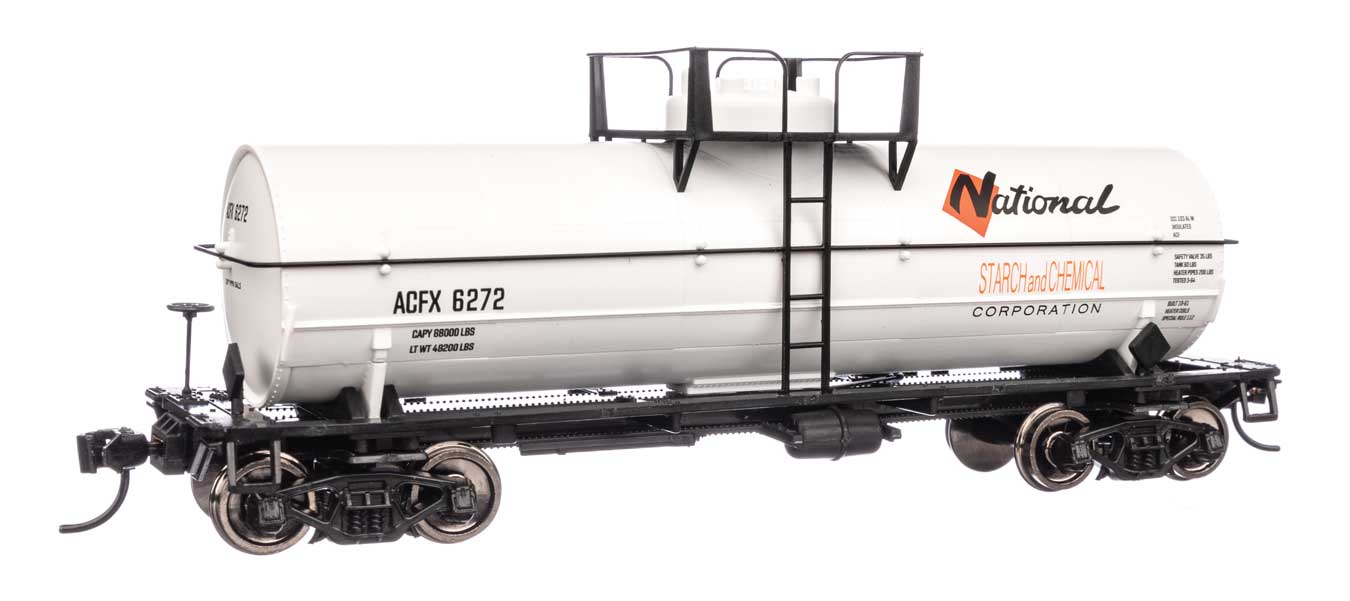 Walthers Mainline 910-48421 HO Scale 36' Large Dome Tank Car National Starch ACFX 6272