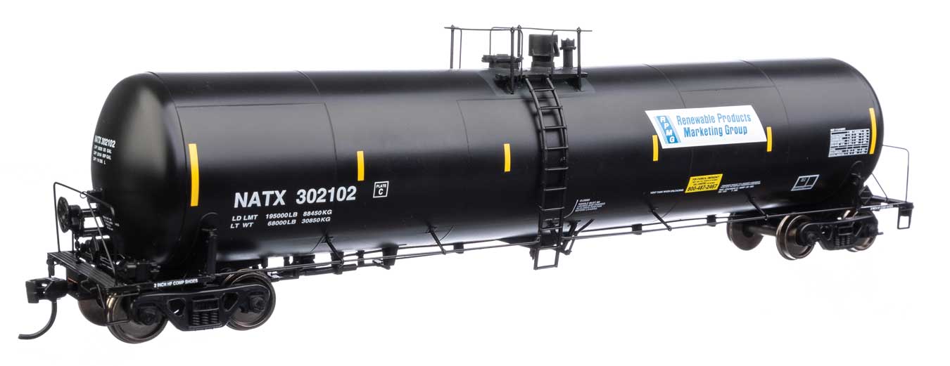 Walthers Proto 920-100637 55' Trinity 30,145-Gal Tank Car Renewable Products NADX 302102