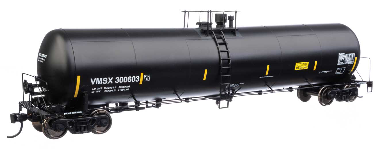 Walthers Proto 920-100649 55' Trinity 30,145-Gal Tank Car Valero VMSX 300603