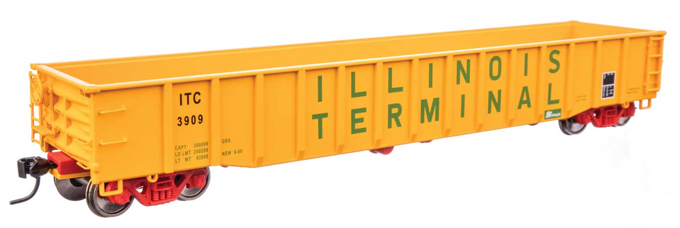 Walthers Proto 920-105512 HO Scale 53' Thrall Gondola Illinois Terminal IT 3909