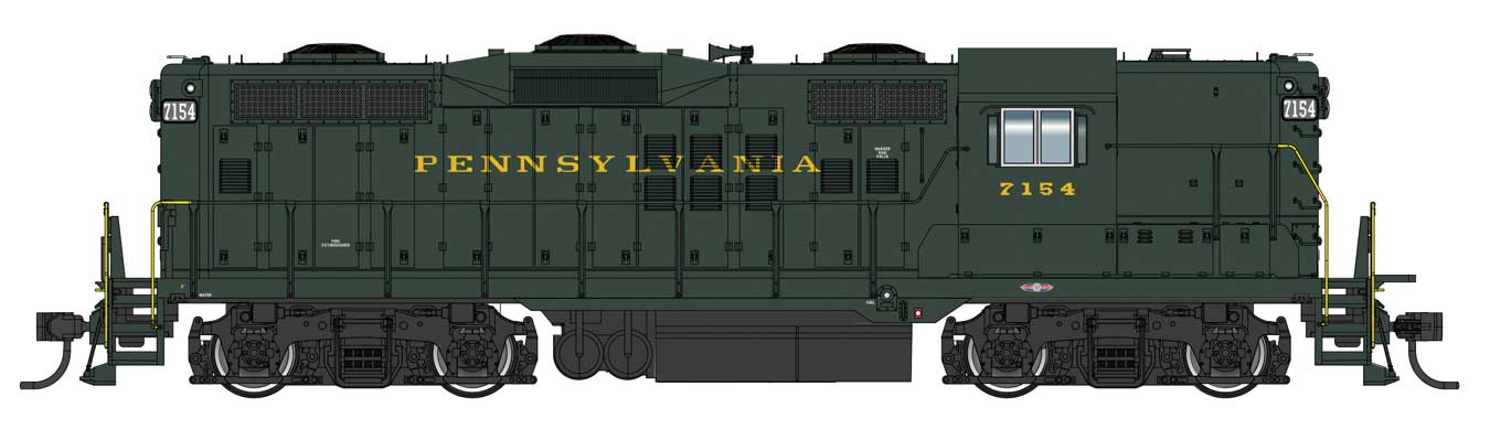 Walthers Proto 920-49812 HO Scale EMD GP9 Pennsylvania PRR 7260 w/ DC