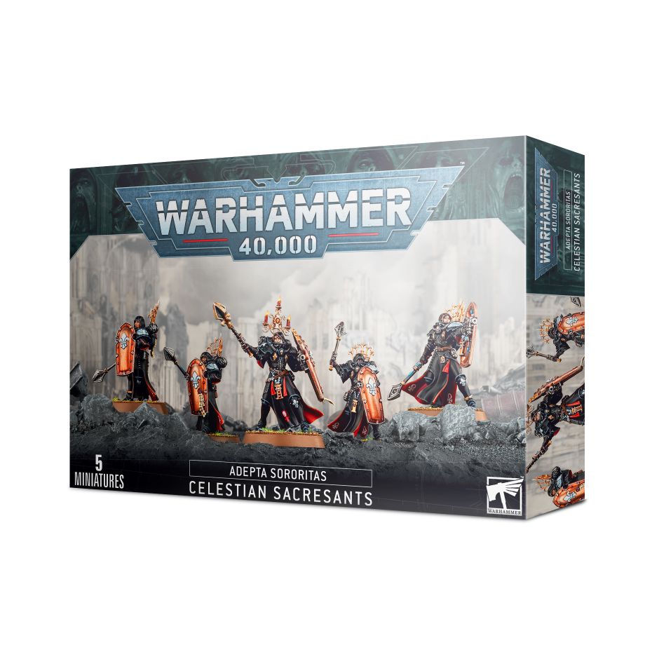 Warhammer 40,000 (52-35) Adepta Sororitas Celestian Sacresants