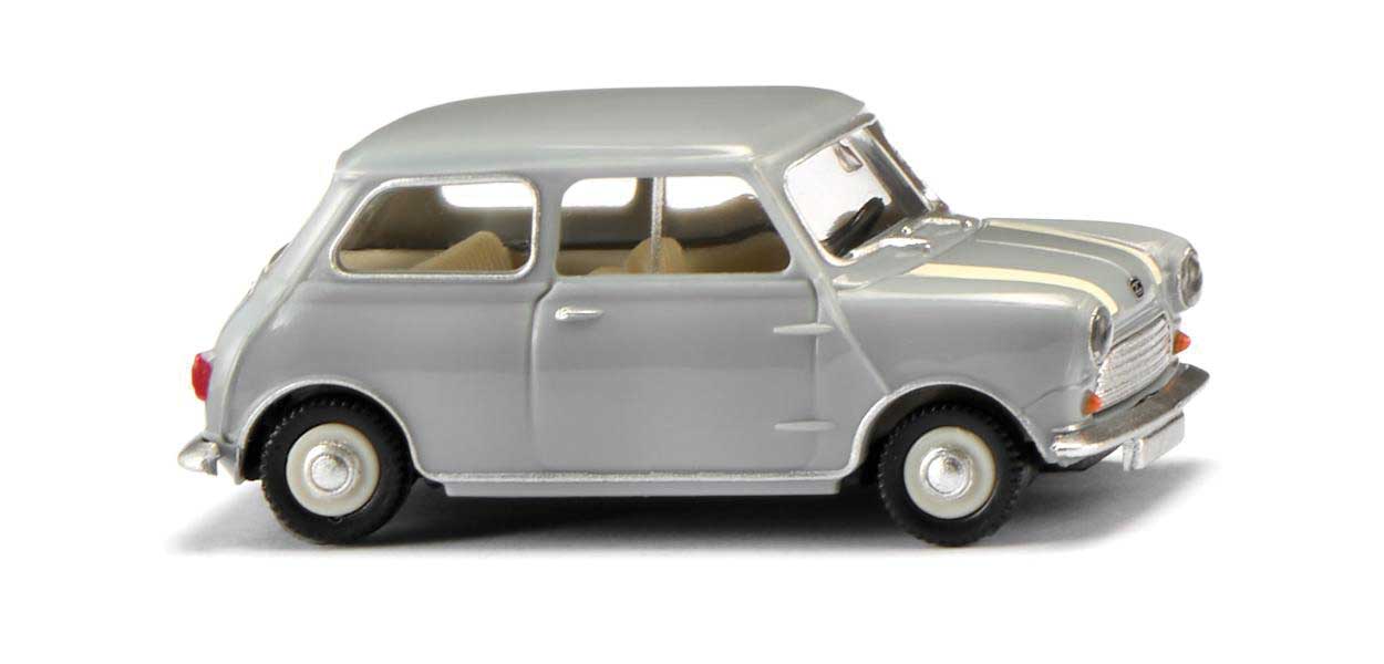 Wiking 22606 HO Scale Morris Mini-Minor Austin 7 Silver-Gray