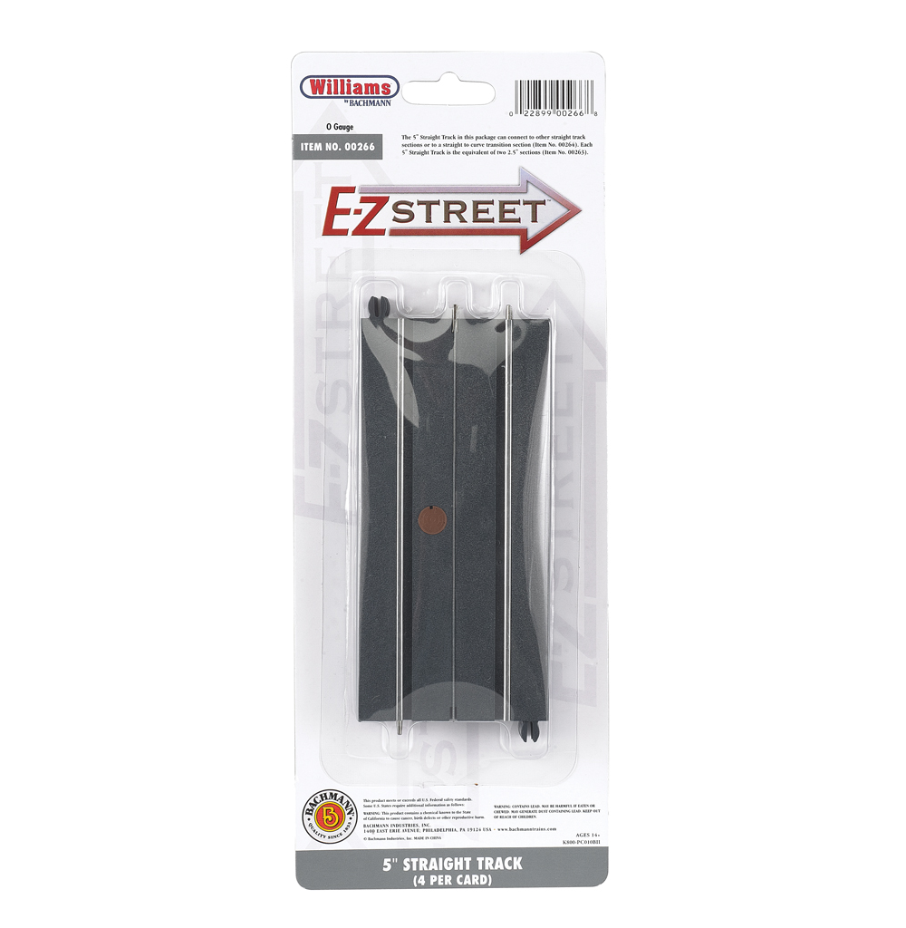 Williams by Bachmann 00266 O Gauge E-Z Street 5" Straight